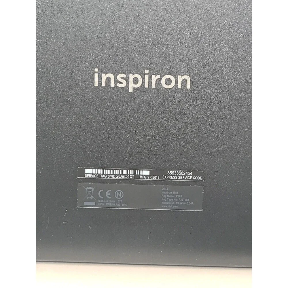 Dell Black Laptop Chromebook
